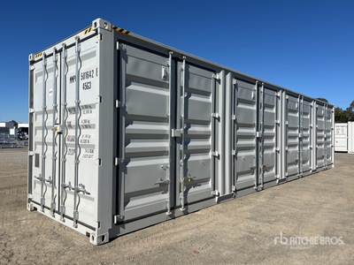 2026 40 ft High Cube Multi-Door Contenedor de almacenamiento