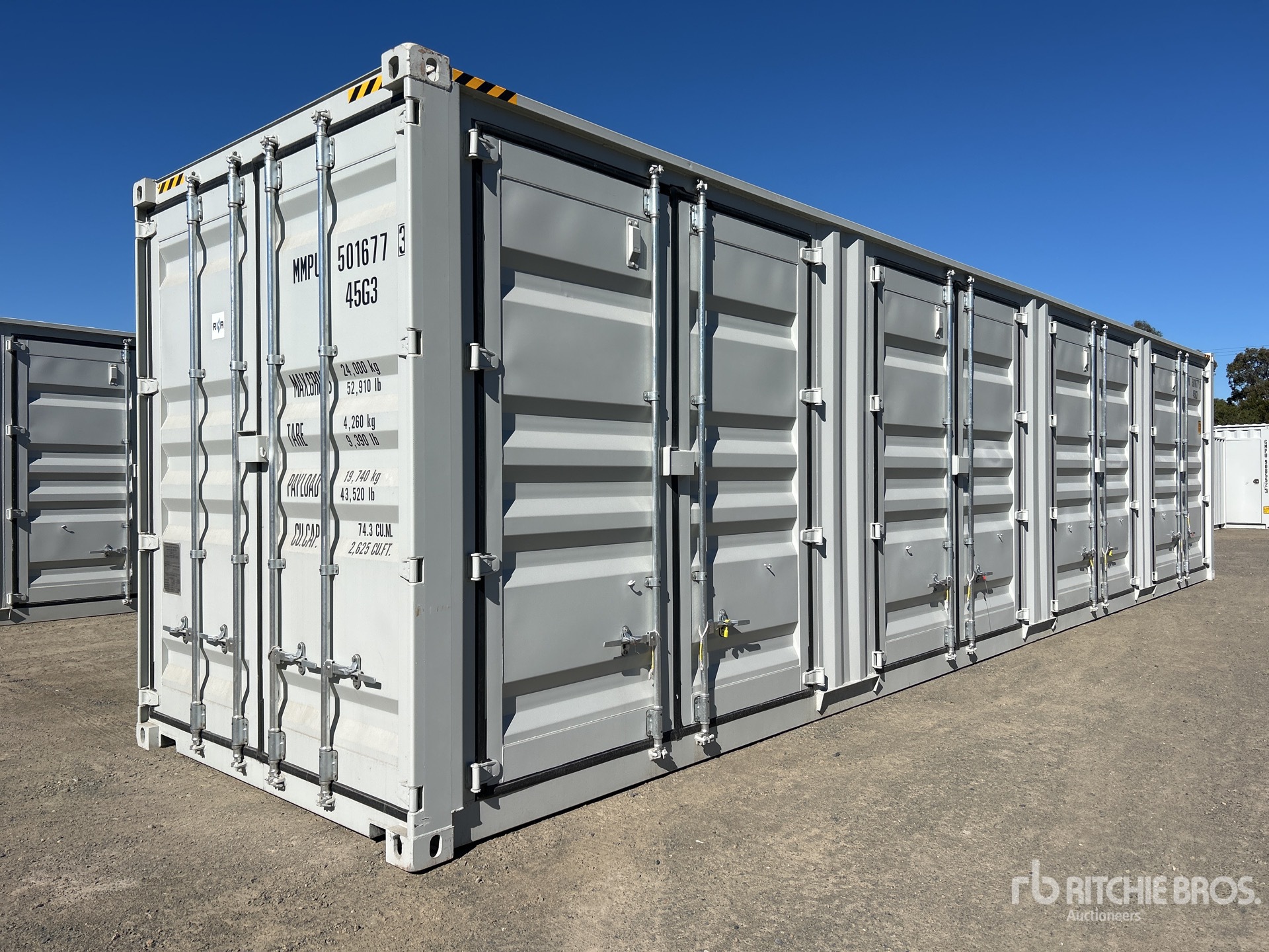 2026 40 ft High Cube Multi-Door Storage Container (Unused)