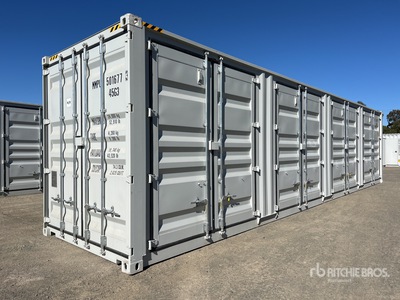 2026 40 ft High Cube Multi-Door Contenedor de almacenamiento (Unused)