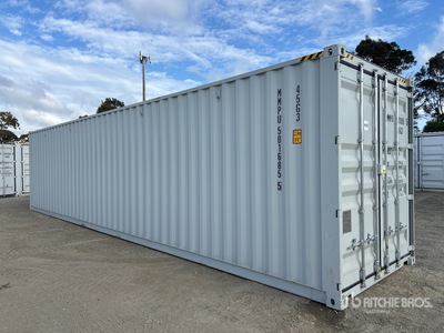2026 40 ft High Cube Multi-Door 40 Ft One-Way High Cube Storage Container (Unused)