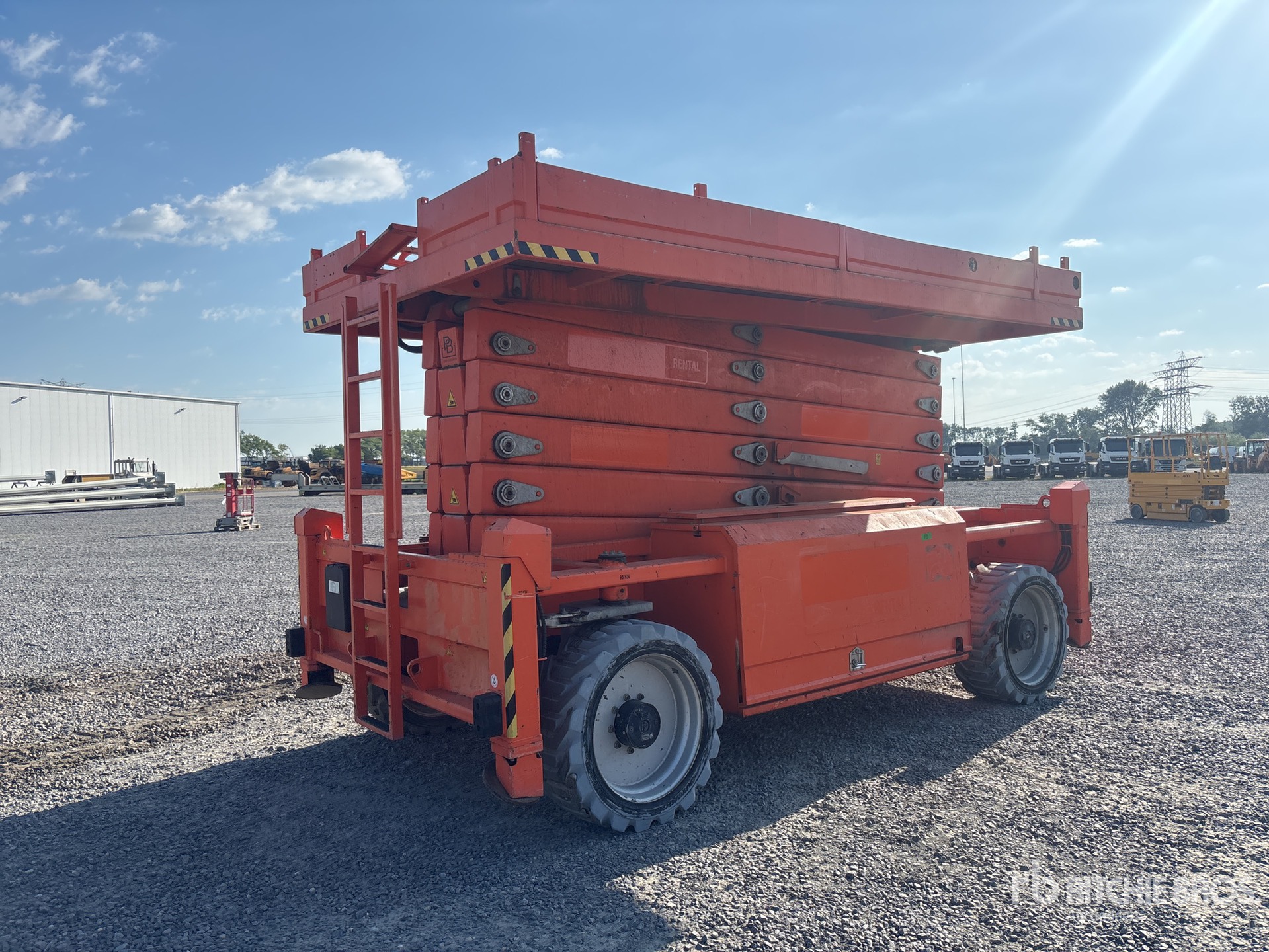 2018 PB Lifttechnik S225-24DS 4x4 Diesel Scissor Lift