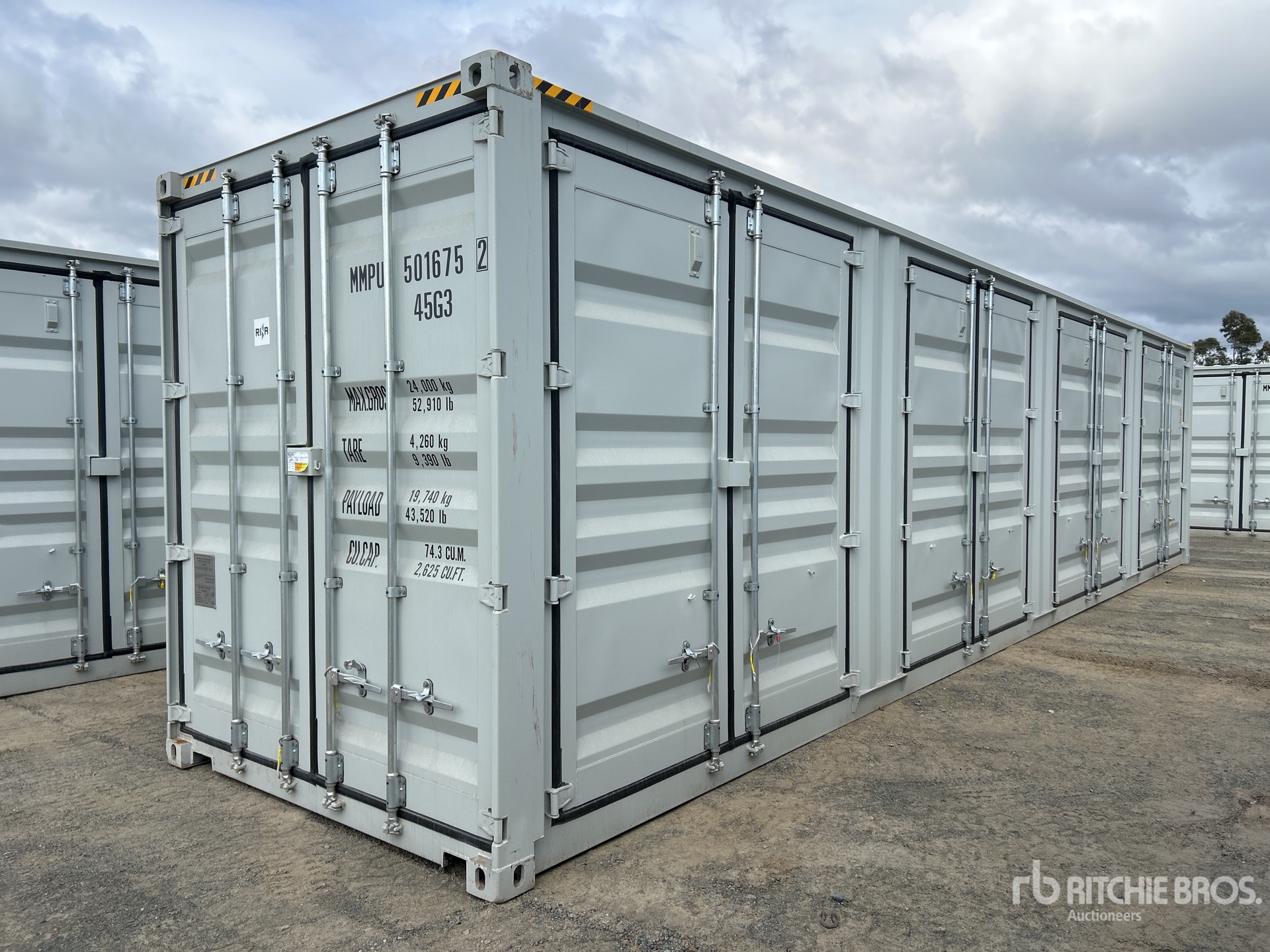 2026 40 ft High Cube Multi-Door Storage Container (Unused)