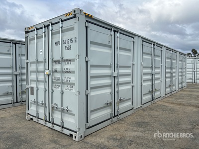 2026 40 ft High Cube Multi-Door Contenedor de almacenamiento (Unused)