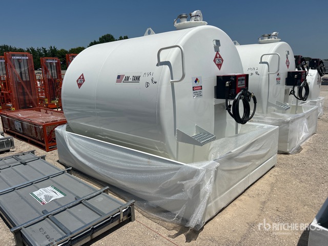 2026 AM Tank AM-TANK 2300 DIESEL 2376 gal Skid mounted Steel Storage and Dispensing Tank (Unused)