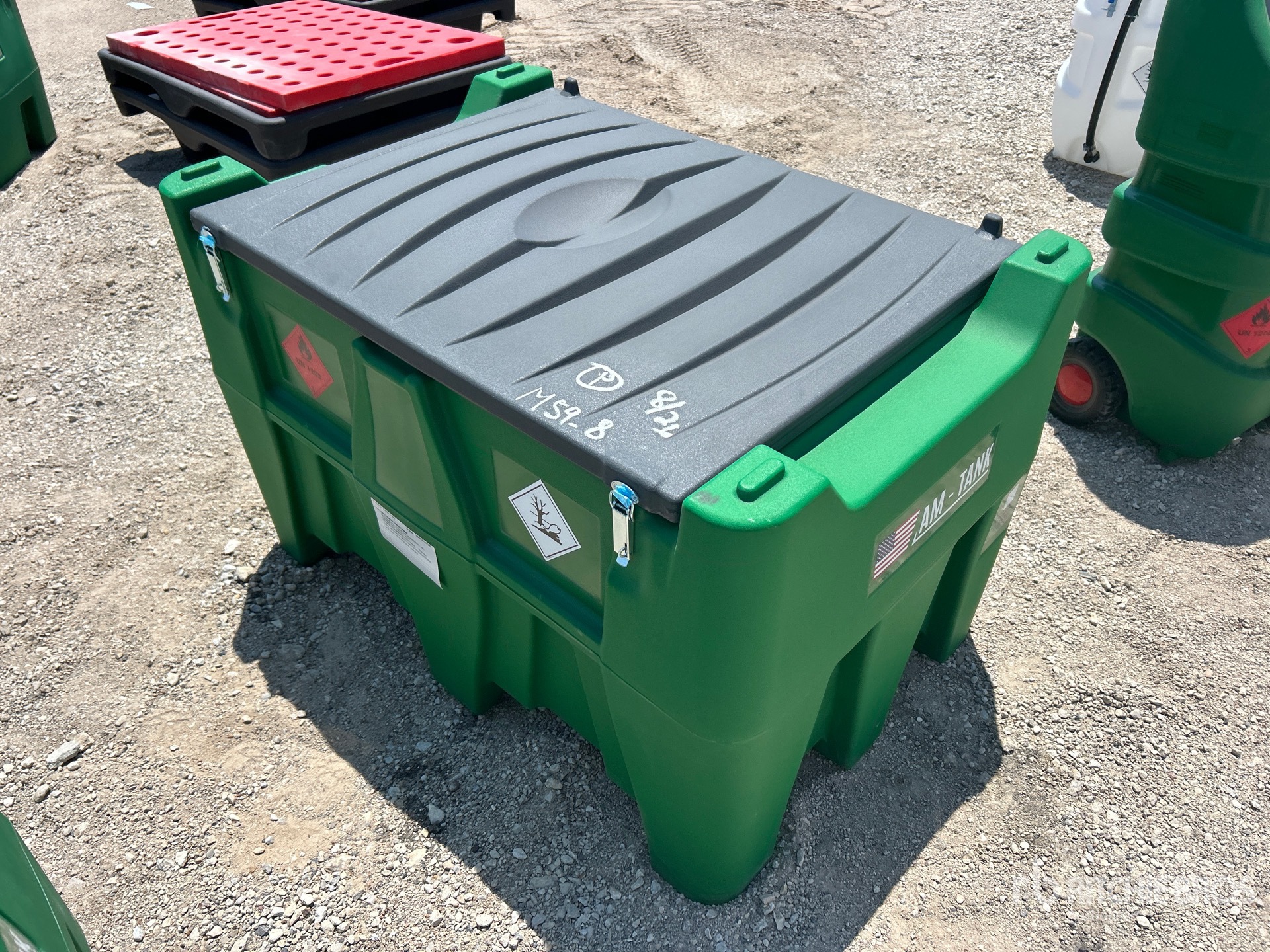 2026 AM Tank 116 gal Portable Poly Diesel Transfer and Dispensing Tank (Unused)