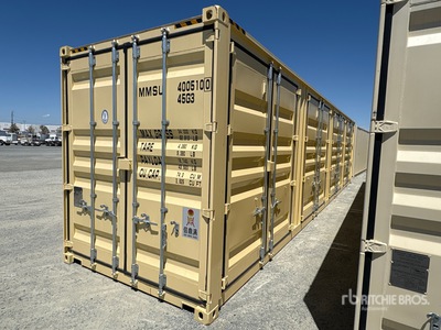 2026 40 ft High Cube Multi-Door Contenedor de almacenamiento