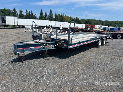 2003 Temisko 28 ft T/A Equipment Trailer