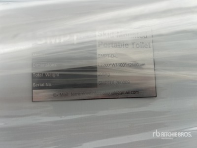 2026 SMPT PT-D-C Toilettes mobiles