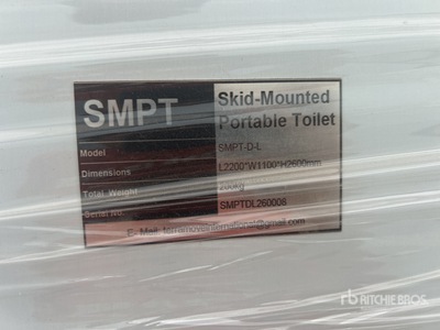 2026 SMPT PT-D-C Toilettes mobiles