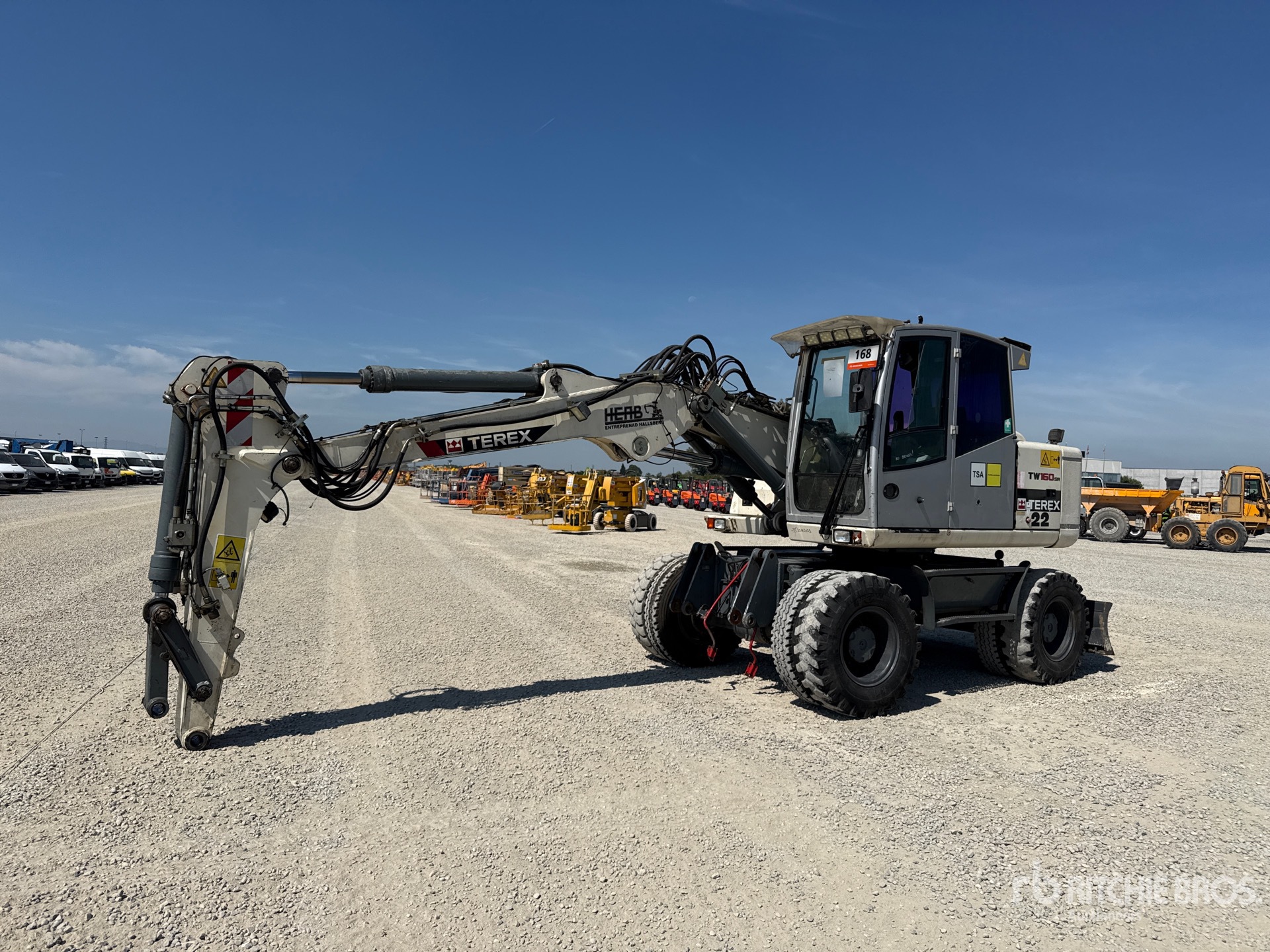 2008 Terex TW160SR Wheel Excavator