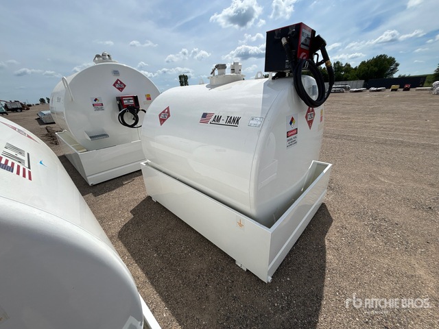2026 AM Tank 1050 gal Skid Mounted Steel Diesel Tank (Unused)