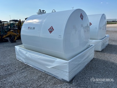 2026 AM Tank 2376 gal Skid Mounted Steel Diesel Storage and Dispensing Tank (Unused)