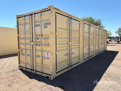 2026 40 ft High Cube Multi-Door Storage Container