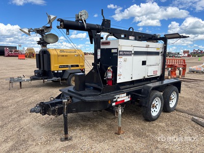 2014 Multiquip MLT20E 20 kW Torre de iluminación