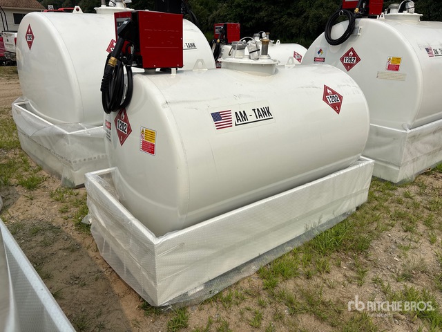 2026 AM Tank 500 Diesel 490 gal Skid Mounted Steel Tank (Unused)