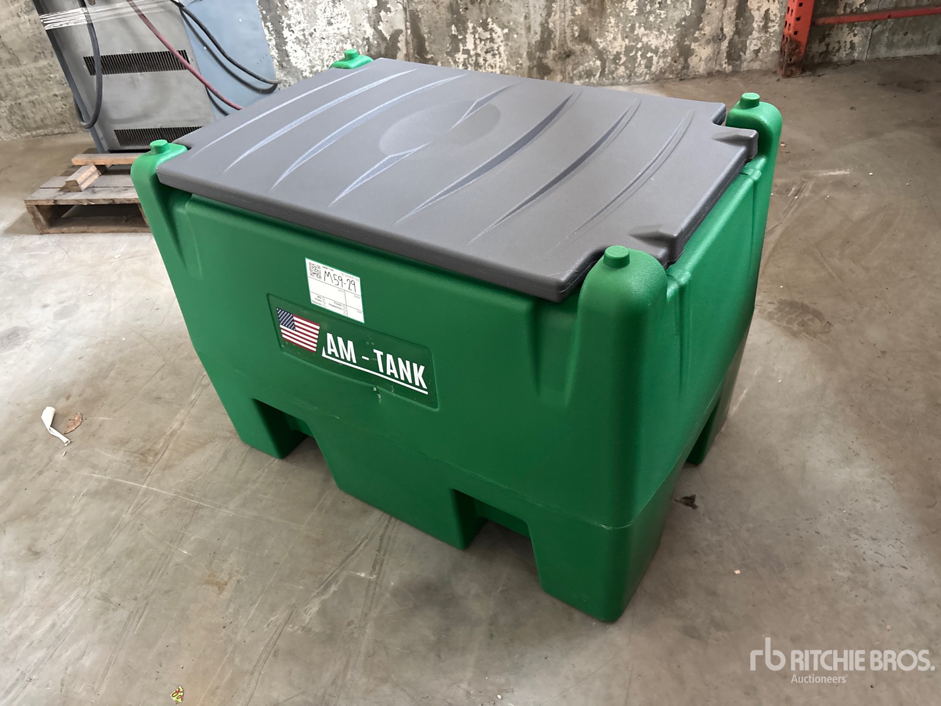 2026 AM Tank 58 58 gal Portable Poly Tank (Unused)