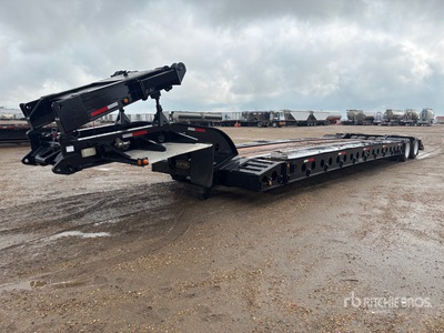1999 Aspen 16-Wheel Removable Gooseneck Lowboy Trailer