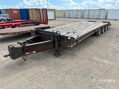 2008 PJ Trailers 31 ft Tri/A Equipment Trailer