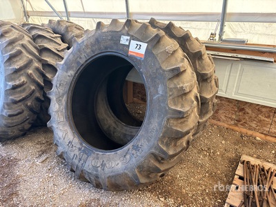 Quantity of (2) 20.8-38 Tires