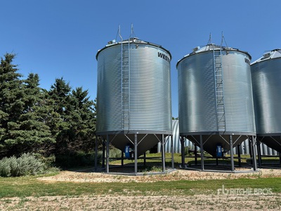 Westeel 1805 /- 4900 bushel Hopper Grain Bin