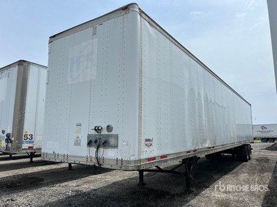2007 Wabash 53 ft x 102 in T/A Van Trailer