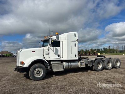 2011 Peterbilt 367 8x6 Cabina con cuccetta per trattore stradale 3 assi