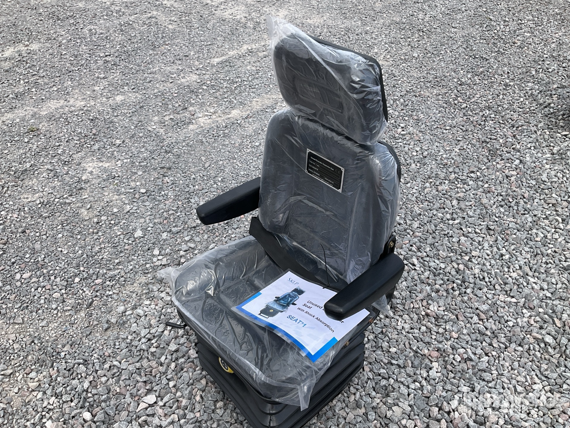 2026 SKLP Asiento de Operador para Excavadora (Sin Usar) / Excavator Suspension Seat (Unused)