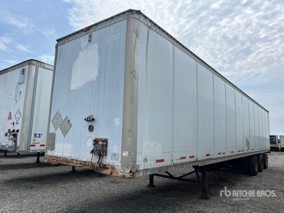 2001 Wabash 53 ft x 102 in Tri/A Van Trailer
