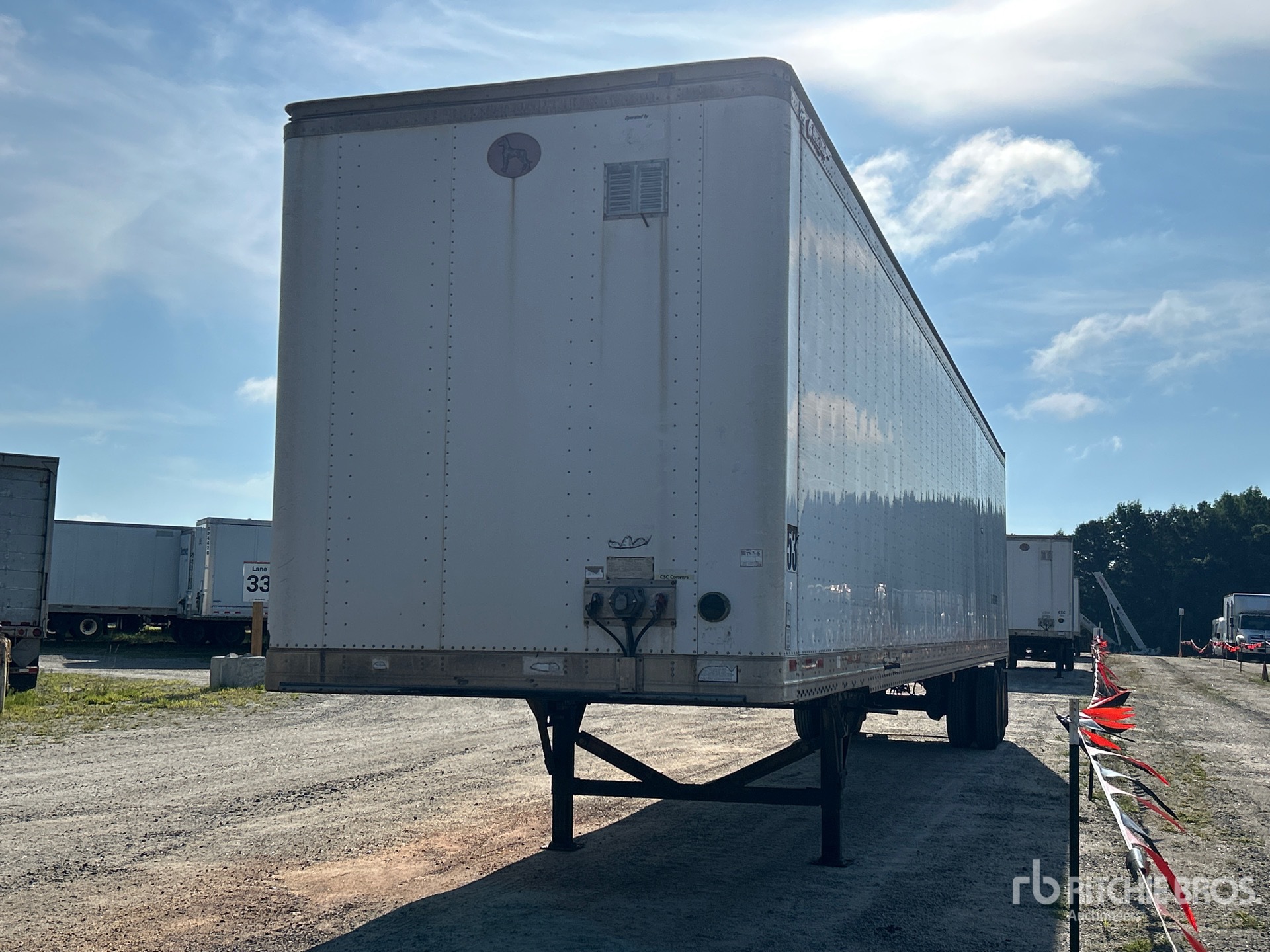 2013 Great Dane 53 ft x 102 in T/A Van Trailer