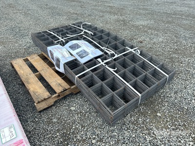 Quantity of (50) 36 in x 72 in Metal Steel Wire Mesh Sheet
