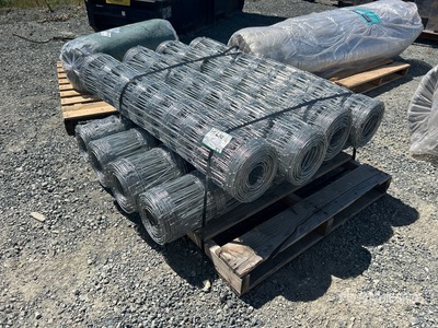 164 ft x 5 ft 9 in Galvanized Field Fencing