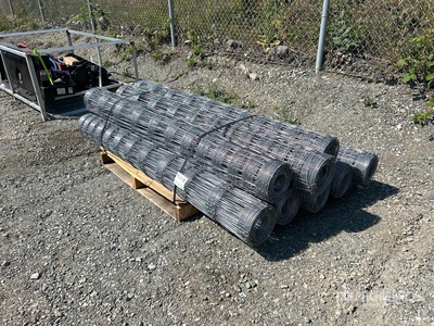 164 ft x 4 ft Galvanized Site Fence