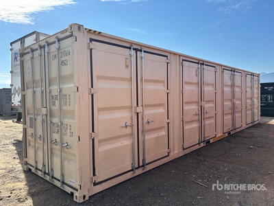 40 ft High Cube Multi-Door حاويات تخزين