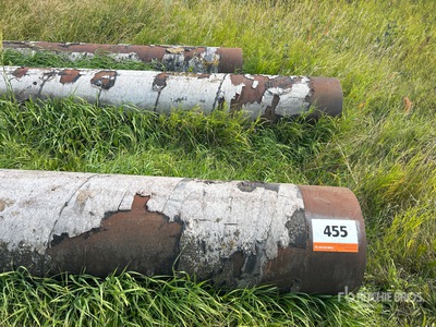 Quantity of (5) Steel Pipes
