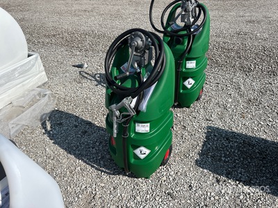 2026 AM Tank 40 gal Portable Poly Diesel Transfer and Dispensing Tank Réservoir  (Unused)