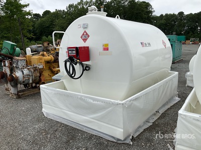 2026 AM Tank 2300 2376 gal Skid Mounted Steel Fuel Tank (Unused)
