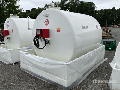 2026 AM Tank 2300 2376 gal Skid Mounted Steel Fuel Tank (Unused)