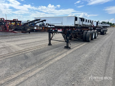 2005 Max Atlas CCB 20 ft Tri/A Super B-Train Lead Remorque conteneur