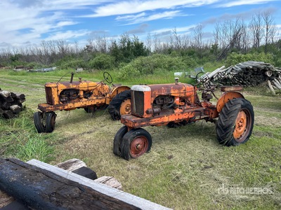 Quantity of (2) 2WD Antique Tractors Antique Tractor (Inoperable)