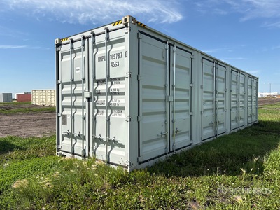 2025 40 ft High Cube Multi-Door Storage Container