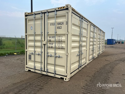 2026 40 ft High Cube Multi-Door Storage Container