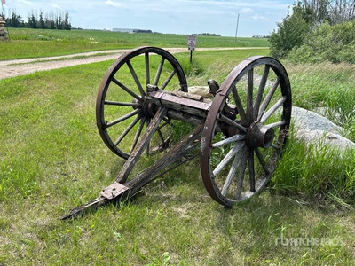 Wood Wagon Single Axle