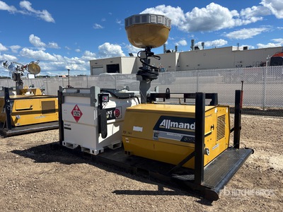 Allmand Maxi-Lite 20 kW Skid Mounted Torre de iluminación