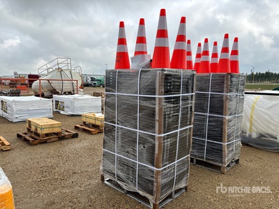 Quantity of (250) 2026 EMC Highway Cones (Unused)