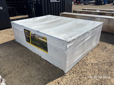 Quantity of (22) 2026 EMC 8 ft x 6 ft Wrought Iron bouw hek (Unused)