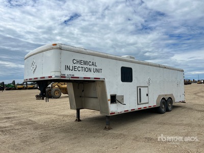 2009 American Hauler T/A Chemical Injection Enclosed Trailer مقطورة متنوعة