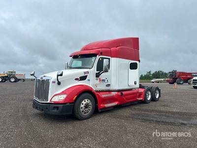 2017 Peterbilt 579 6x4 T/A Sleeper Truck Tractor