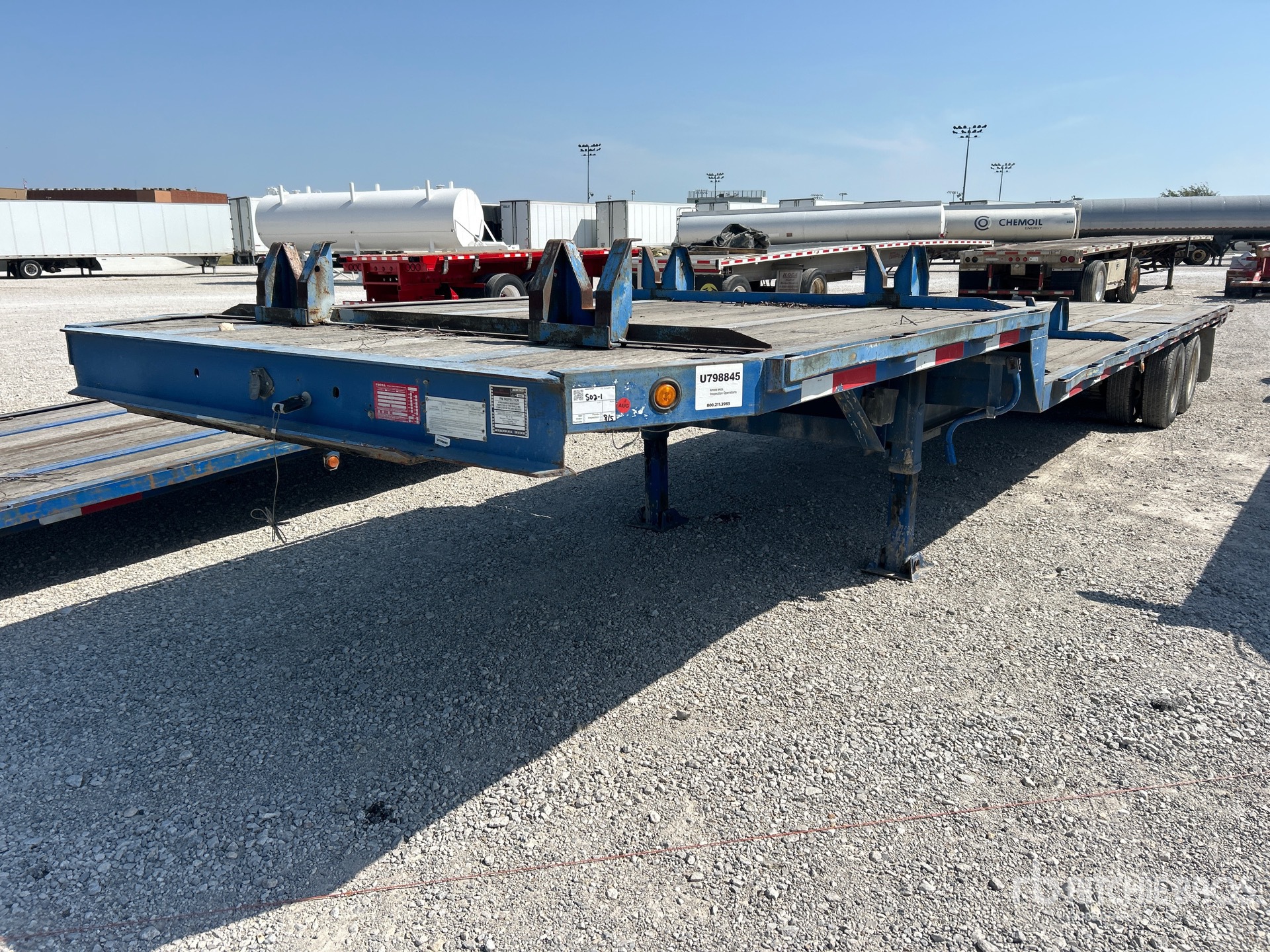 2006 Falcon 36 ft T/A Equipment Trailer