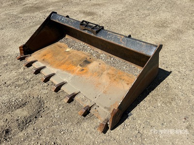 74 in Digging Skid Steer Bucket