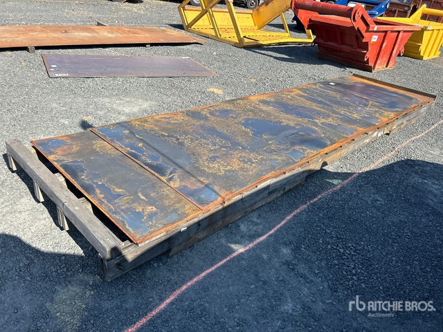 Quantity of (0.156 in Thick) Steel Plates